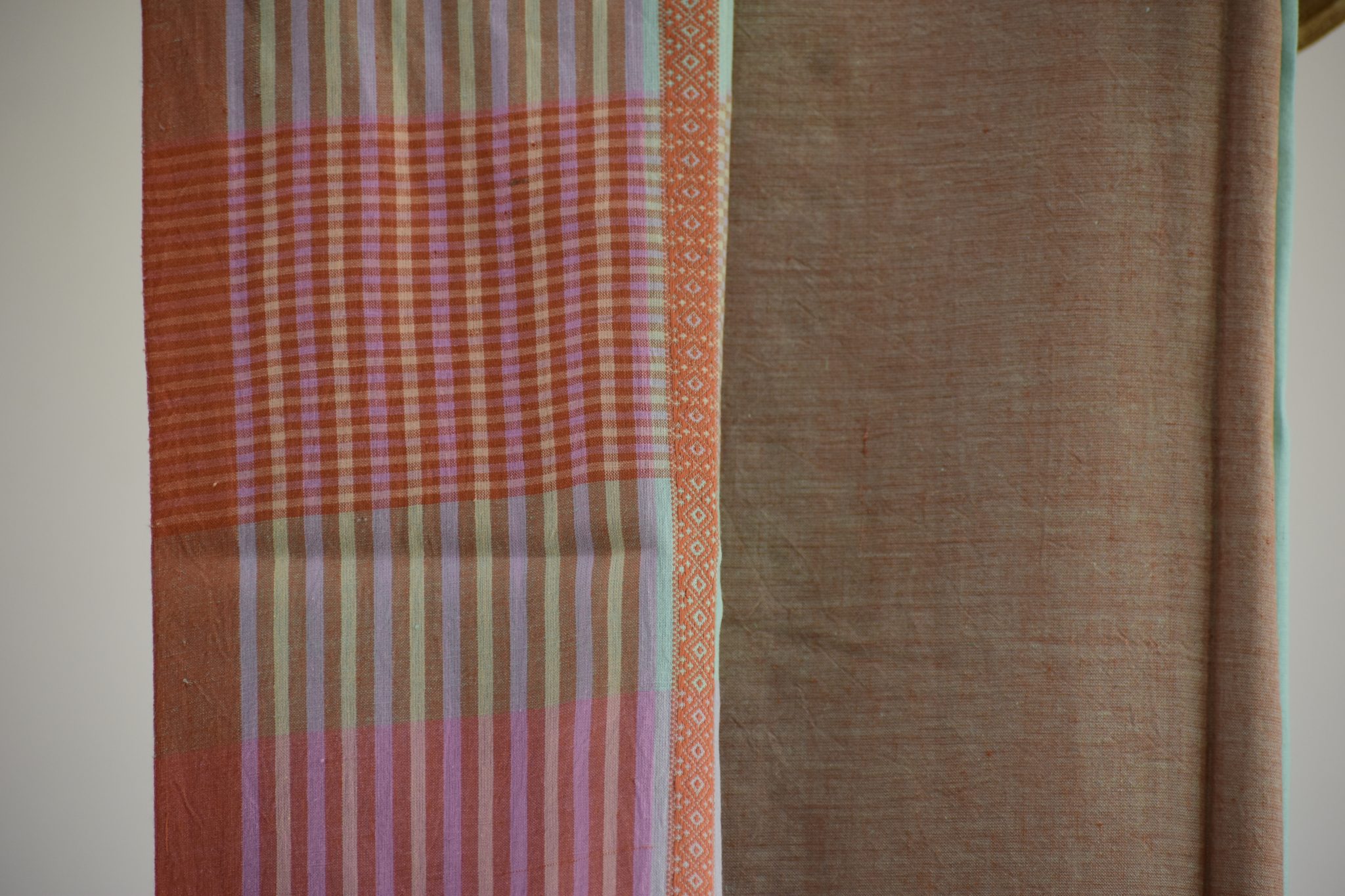 Fish Dobby Saree Blue Body | Sabrangi